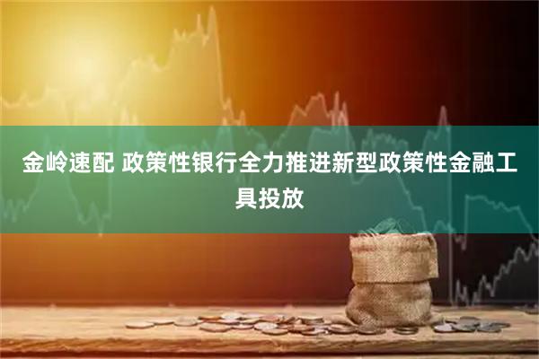 金岭速配 政策性银行全力推进新型政策性金融工具投放