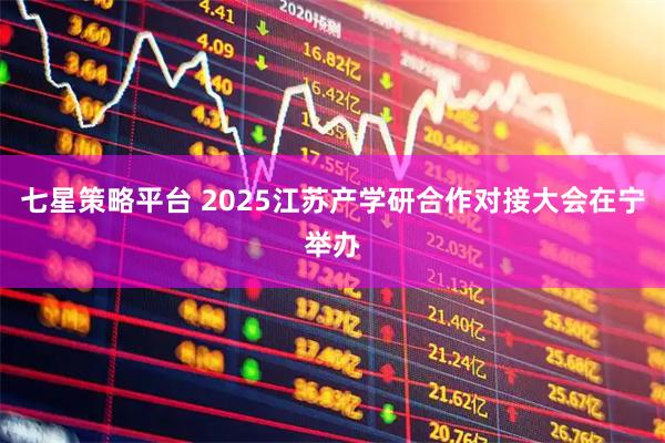 七星策略平台 2025江苏产学研合作对接大会在宁举办